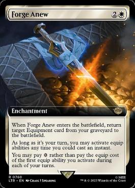 Forge Anew - Magic: The Gathering - LTR-BF Near Mint Inglés