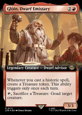 Glóin, Dwarf Emissary - Vista detallada 1 de Magic México | Hydra