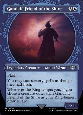 Gandalf, Friend of the Shire - Magic: The Gathering - LTR-BF Near Mint Inglés