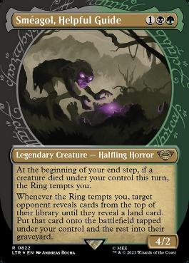 Sméagol, Helpful Guide - Magic: The Gathering - LTR-BF Near Mint Inglés