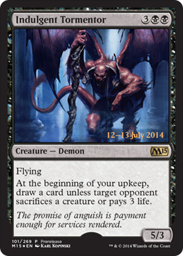 Indulgent Tormentor - Magic: The Gathering -  Near Mint Inglés
