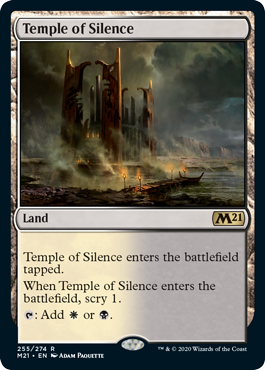 Temple of Silence - Magic: The Gathering - M21 Near Mint Inglés