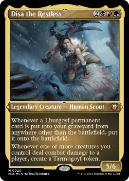 Disa the Restless - Magic: The Gathering - M3C Near Mint Inglés