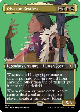 Disa the Restless - Magic: The Gathering - M3C Near Mint Inglés