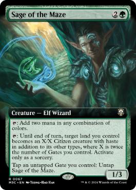 Sage of the Maze - Magic: The Gathering - M3C Near Mint Inglés