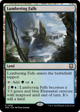 Lumbering Falls - Magic: The Gathering - M3C Near Mint Inglés