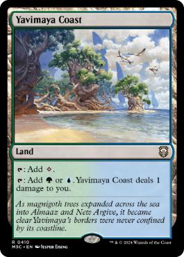 Yavimaya Coast - Magic: The Gathering - M3C Near Mint Inglés