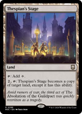 Thespian's Stage - Magic: The Gathering - M3C Near Mint Inglés