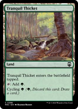 Tranquil Thicket - Magic: The Gathering - M3C Near Mint Inglés