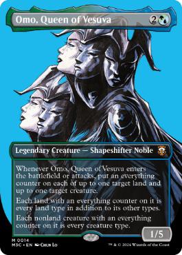Omo, Queen of Vesuva - Magic: The Gathering - M3C Near Mint Inglés