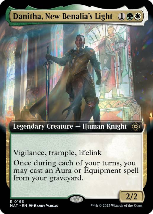 Danitha, New Benalia's Light - Magic: The Gathering - MAT-BF Near Mint Inglés