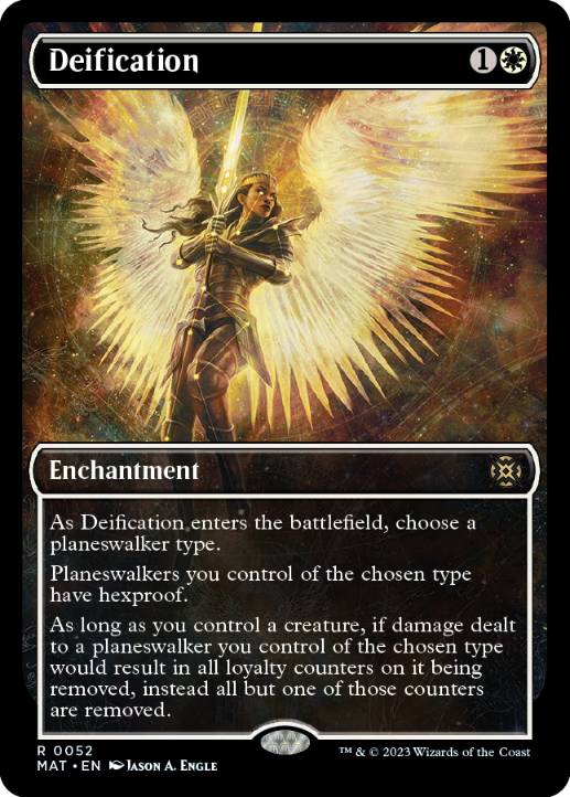 Deification - Magic: The Gathering - MAT-BF Near Mint Inglés