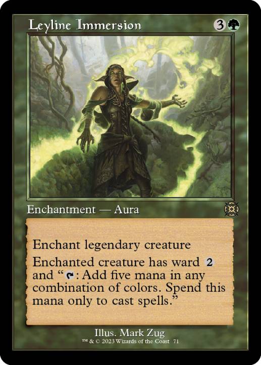 Leyline Immersion - Magic: The Gathering - MAT-BF Near Mint Inglés