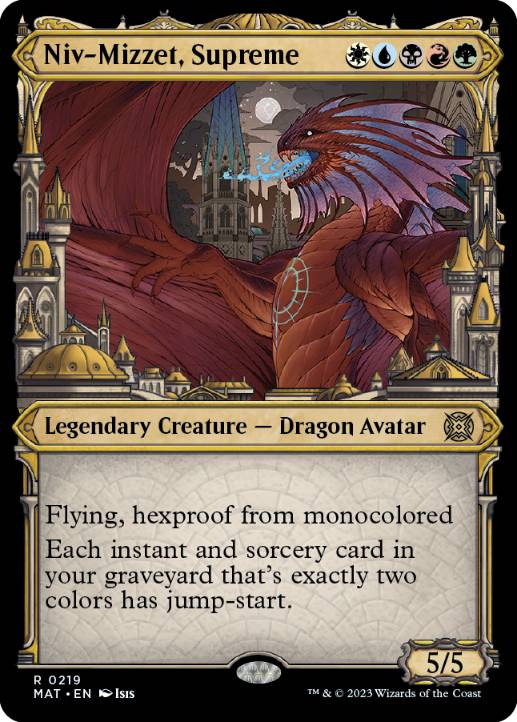 Niv-Mizzet, Supreme - Magic: The Gathering - MAT-BF Near Mint Inglés