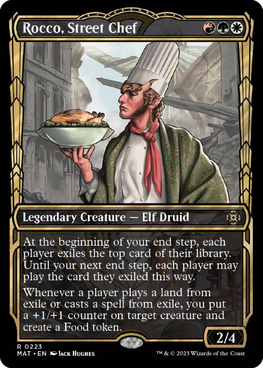 Rocco, Street Chef - Magic: The Gathering - MAT-BF Near Mint Inglés