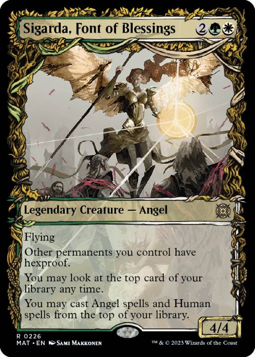 Sigarda, Font of Blessings - Magic: The Gathering - MAT-BF Near Mint Inglés