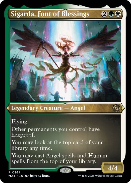 Sigarda, Font of Blessings - Magic: The Gathering - MAT-BF Near Mint Inglés