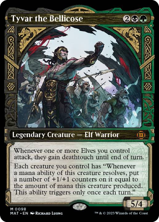 Tyvar the Bellicose - Magic: The Gathering - MAT-BF Near Mint Inglés