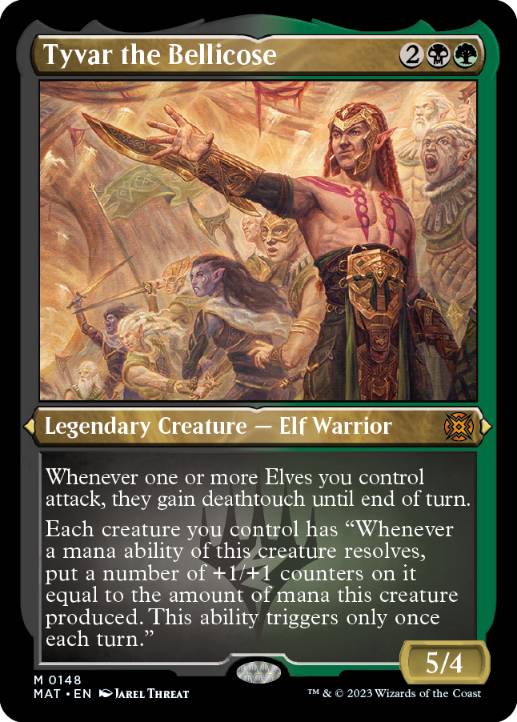 Tyvar the Bellicose - Magic: The Gathering - MAT-BF Near Mint Inglés