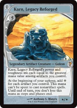 Karn, Legacy Reforged - Magic: The Gathering - MB2 Near Mint Inglés