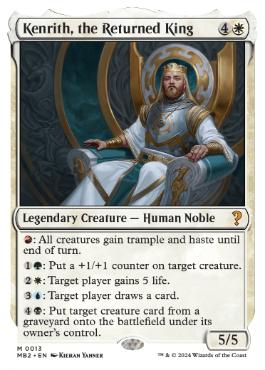 Kenrith, the Returned King - Magic: The Gathering - MB2 Near Mint Inglés