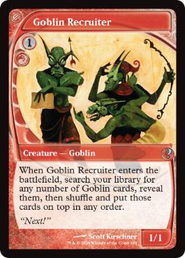 Goblin Recruiter - Magic: The Gathering - MB2 Near Mint Inglés