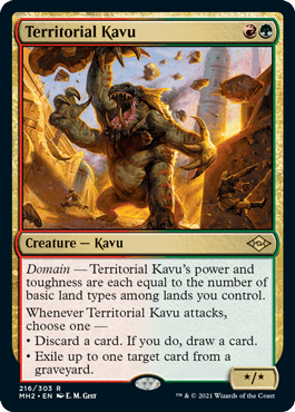 Territorial Kavu - Magic: The Gathering - MH2 Near Mint Inglés