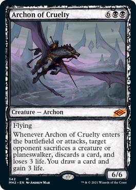 Archon of Cruelty - Magic: The Gathering - MH2-BF Near Mint Inglés