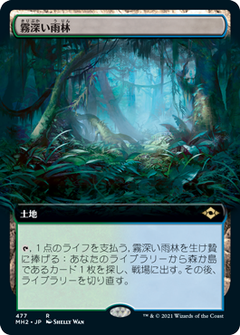 Misty Rainforest - Vista detallada 1 de Magic México | Hydra