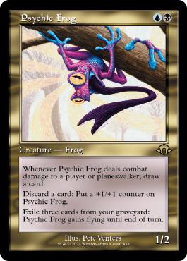 Psychic Frog - Magic: The Gathering - MH3-BF Near Mint Inglés