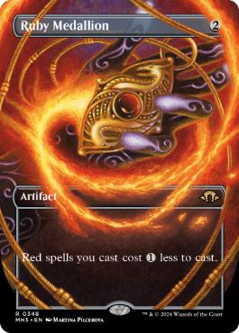 Ruby Medallion - Magic: The Gathering - MH3-BF Near Mint Inglés