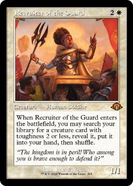Recruiter of the Guard - Magic: The Gathering - MH3-BF Near Mint Inglés