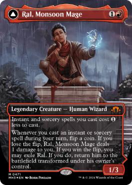 Ral, Monsoon Mage - Magic: The Gathering - MH3-BF Near Mint Inglés