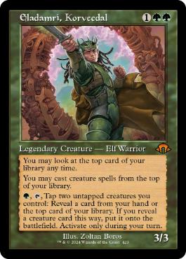Eladamri, Korvecdal - Magic: The Gathering - MH3-BF Near Mint Inglés