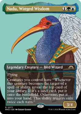 Nadu, Winged Wisdom - Magic: The Gathering - MH3-BF Near Mint Inglés
