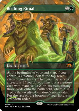 Birthing Ritual - Magic: The Gathering - MH3-BF Near Mint Inglés