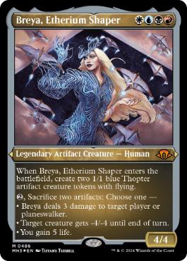 Breya, Etherium Shaper - Magic: The Gathering - MH3-BF Near Mint Inglés