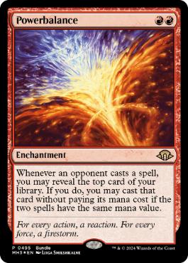 Powerbalance - Magic: The Gathering - MH3-P Near Mint Inglés