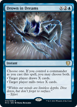 Drown in Dreams - Magic: The Gathering - MIC Near Mint Inglés