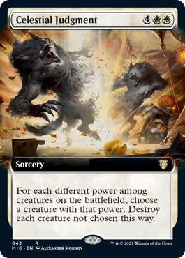 Celestial Judgment - Magic: The Gathering - MIC Near Mint Inglés