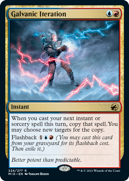 Galvanic Iteration - Magic: The Gathering - MID Near Mint Inglés