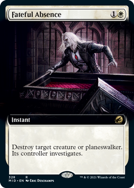 Fateful Absence - Magic: The Gathering - MID-BF Near Mint Inglés