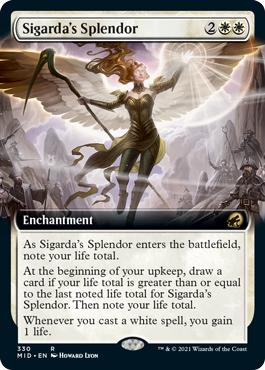 Sigarda's Splendor - Magic: The Gathering - MID-BF Near Mint Inglés
