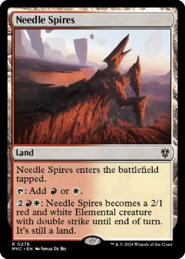 Needle Spires - Magic: The Gathering - MKC Near Mint Inglés