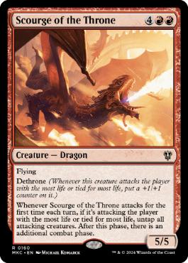Scourge of the Throne - Magic: The Gathering - MKC Near Mint Inglés