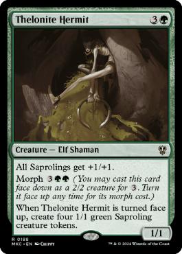 Thelonite Hermit - Magic: The Gathering - MKC Near Mint Inglés