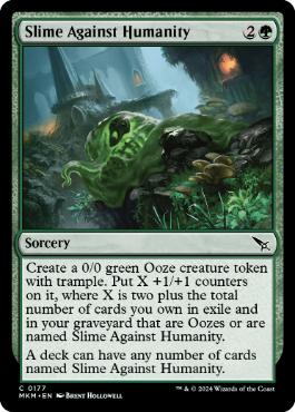 Slime Against Humanity - Magic: The Gathering - MKM Near Mint Inglés