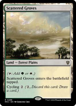 Scattered Groves - Magic: The Gathering - MKC Near Mint Inglés