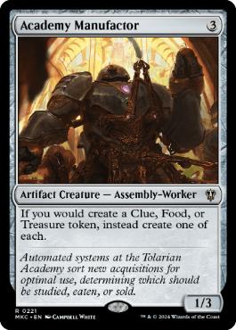 Academy Manufactor - Magic: The Gathering - MKC Near Mint Inglés