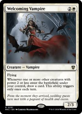Welcoming Vampire - Magic: The Gathering - MKC Near Mint Inglés